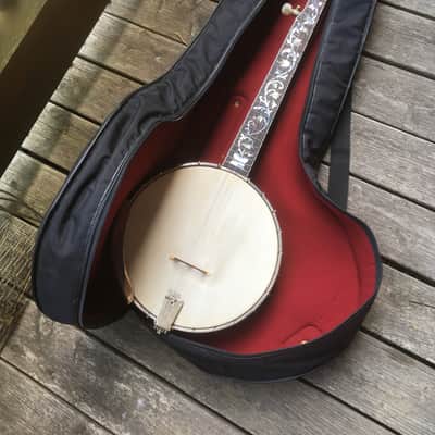 Wildwood Balladeer open back 5-string banjo 1990s natural image 7