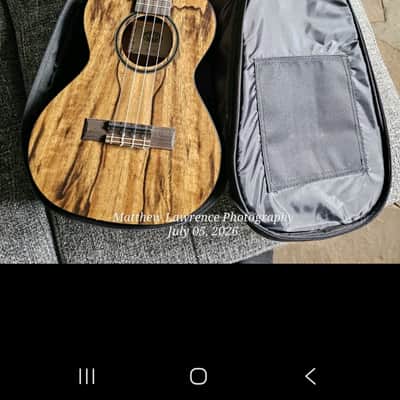 Kala KA-MG-T 2006 Spalted Mango Tenor Ukulele image 11