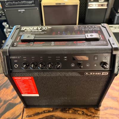 Line 6 Spider V 30 MkII 30-Watt 1x8" Digital Modeling Guitar Combo 2019 - 2021 - Black image 2