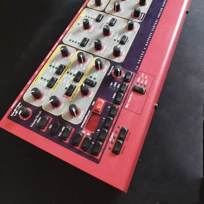 Nord Rack 2 16-Voice Rackmount Virtual Analog Synthesizer 1997 - 2003 - Red image 2