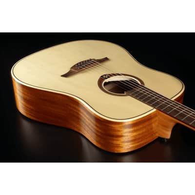 Lag Tramontane T88D | Dreadnought Acoustic Guitar, Natural. New with Full Warranty! image 8