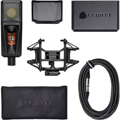 Lewitt PURE TUBE Studio Set Cardioid Tube Microphone with Shockmount & Pop Filter image 18