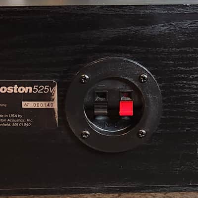 Boston Acoustics Boston Acoustics 525v vintage 2-way center channel speaker 90s - Black image 5