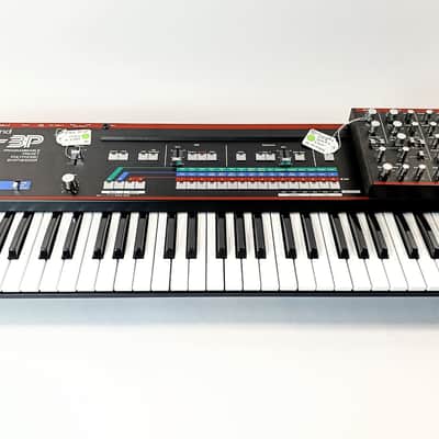 Roland JX-3P 61-Key Programmable Preset Polyphonic Synthesizer with PG-200 Programmer 1983 - 1985 - Black