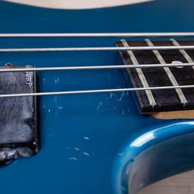 Ibanez TRB Bass 1991 Ice Blue Metallic Fujigen Factory MIJ Made in Japan w/ Bag image 11