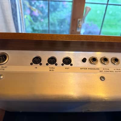 Moog Minimoog Model D Reissue 44-Key Monophonic Synthesizer (2016) 2016 - 2017 - Black / Wood image 15