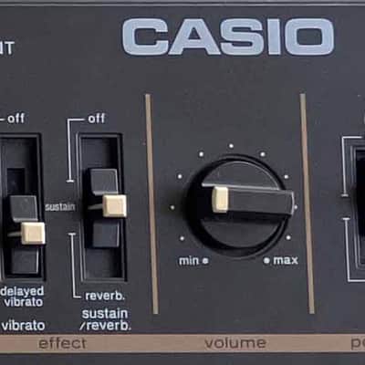 1985 Casio MT-68 Casiotone Mini Organ, Synthesizer & Analog Drum Machine With Casio AD-1U AC Adapter MT-65 image 6