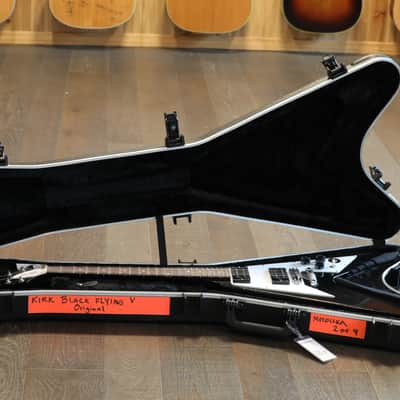 Unplayed! 2022 Gibson Custom Shop Artist Kirk Hammett 1979 Flying V Electric Guitar Murphy Aged Ebony + COA OHSC image 21