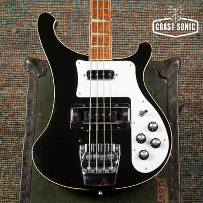2004 Rickenbacker 4003 Bass, Jetglo, Made in USA, with case image 5