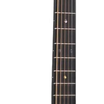 Martin GPC-X1E Grand Performance Acoustic Electric Guitar. HPL Black/Black w/SS image 14