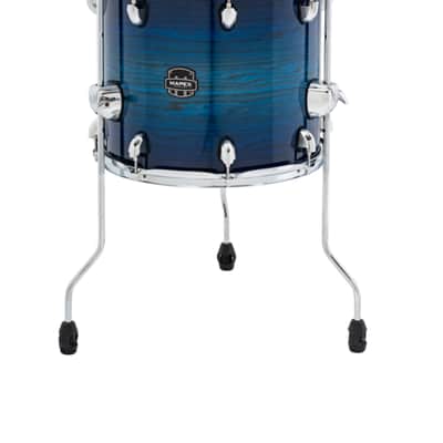Mapex Armory 14x12 Floor Tom - Blue Wave Burst image 2