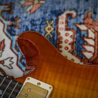 PRS USA Paul Reed Smith Hollowbody 12-String "McCarty Sunburst + Rosewood" (2016) image 10
