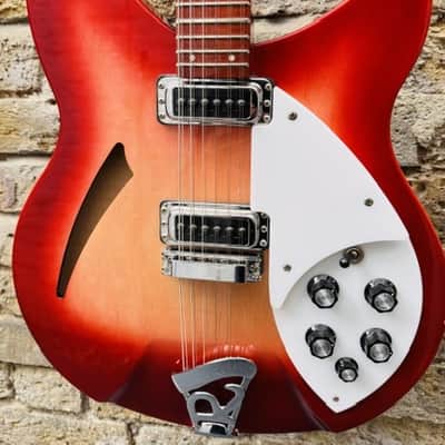 Rickenbacker 330-12 Status Quo Owned 2001 - Fireglow image 3