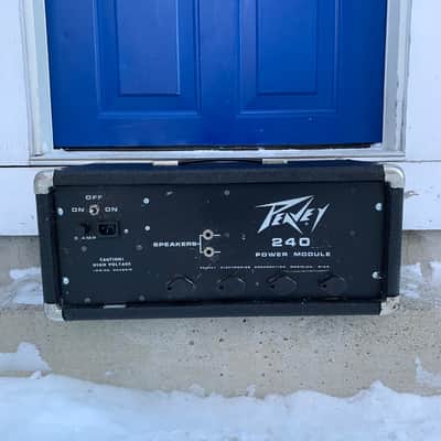 1970's Peavey PA 200 Power Module 240 [Fully Serviced] [Excellent Guitar/Bass Amp] image 4