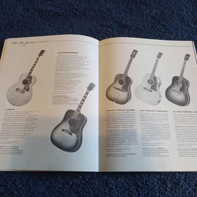 Vintage 1962 Gibson Full-Line Catalog! Rare, Original Case Candy, Paperwork! image 18