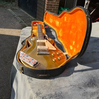 Gibson Les Paul true 1968 small headstock goldtop standard image 12