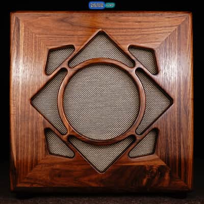 1x12 Cab | Walnut "Sunflower" | Loaded: Jensen P12R Alnico 8ohm 25watts | #143 image 6