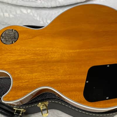 NEW! Gibson Dealer Select Custom Shop Les Paul Custom AAA Reverse Chevron Figured Top - Transparent Pink - Authorized Dealer - WOW! 8.8 lbs - G06630 imagen 12