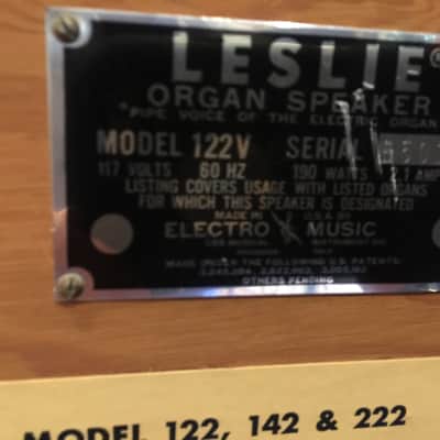 1956 Hammond B3 Organ with 2 Leslie speakers a 122v & 147  1955 - 1958 - Natural image 5