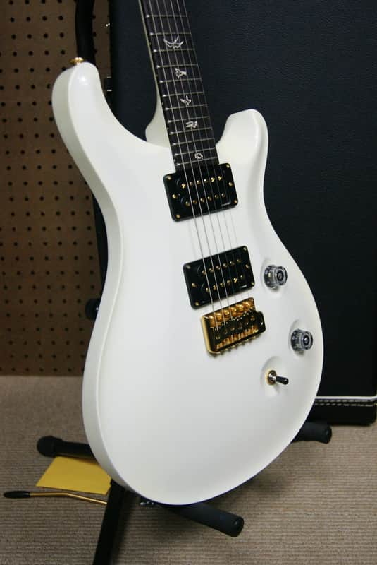 PRS Dave Navarro Signature Model Custom 24 Jet White MADE IN USA