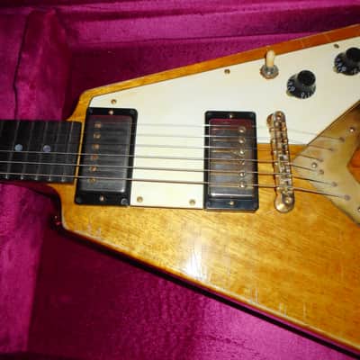 Scarecrow Guitars 59 korina V tribute, Hand Made with aged korina and Brazilian Rosewood Fret board Gibson HSC image 4