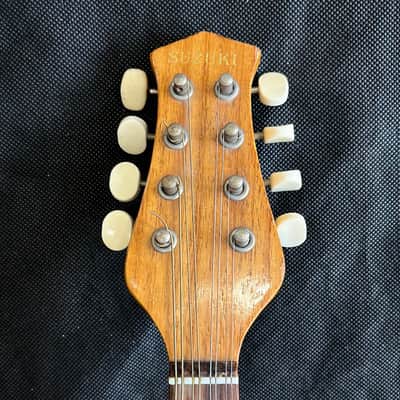 Suzuki Bowl Back Mandolin, Made in Japan, Used image 7