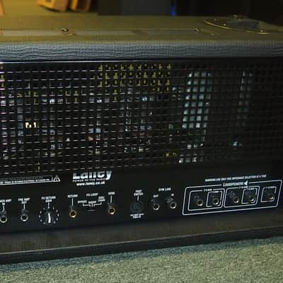 Laney Tony Iommi TI100 Signature 100 watt all tube amp head used by TONY himself! image 6