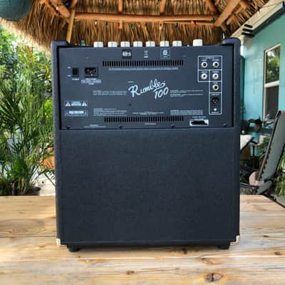Fender Rumble 100 V3 100-Watt 1x12 Bass Combo 2015 - Present - Black image 3