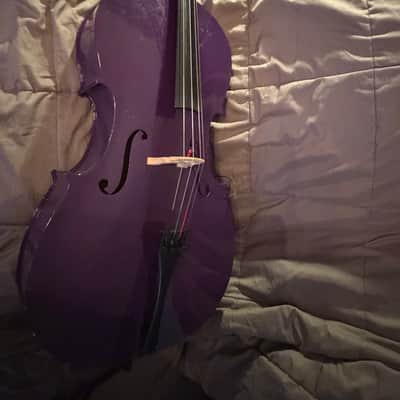 Cecilio CCO-Purple 2013 - Purple with Bellafina Hard Shell Case image 2