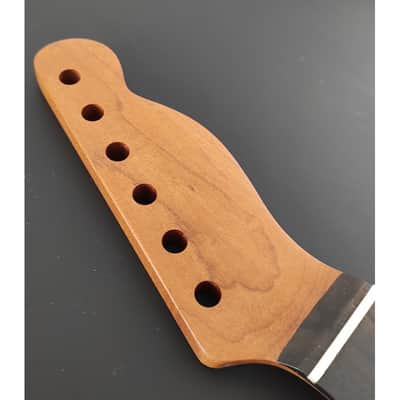 22 frets Satin Nitro varnished Roasted Mapple Neck, Rosewood fretboard, for Telecaster image 15