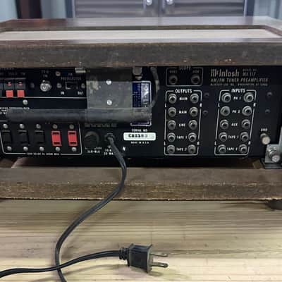 McIntosh MX117 Stereo Solid State Tuner 1980 - 1984 - Black image 2