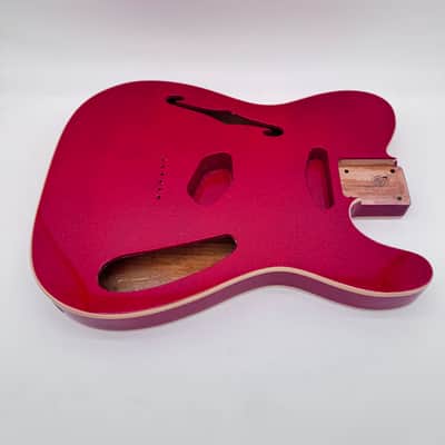 Hoodoo Telecaster Thinline Body Double-Bound Alder Super-Light htb6528 image 2