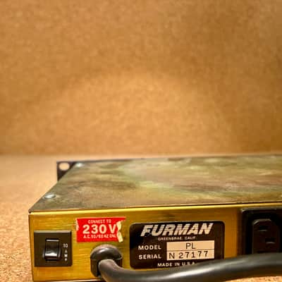 Furman PL+ Plus E Power Power Conditioner 230V – Serviced – Warranty image 3