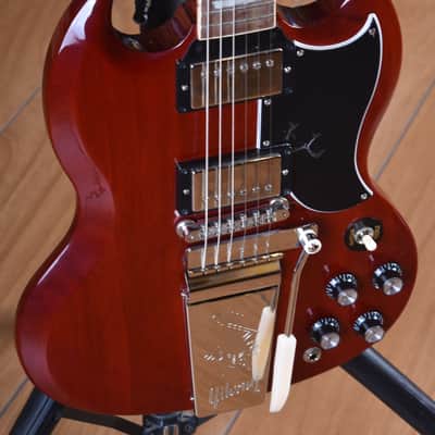 Gibson SG Standard 1961 Maestro Vibrola Vintage Cherry image 9