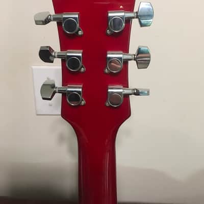 Davison Les Paul copy - Flame cherry image 7