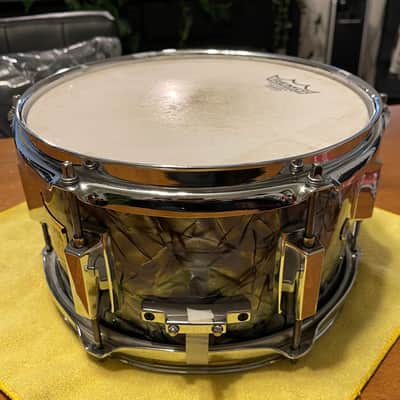 Pork Pie 10" Snare (6x10), Pre-Little Squealer 1999, in Grey Pearl image 3