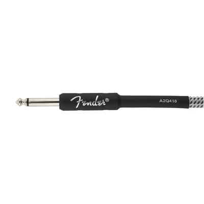 Fender Professional Series Instrument Cable 3m (Grey Tweed) - Instrument Cable image 3