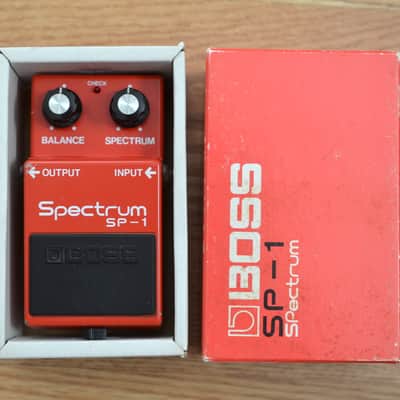 Boss SP-1 Spectrum Vintage w/ box 1981 Red image 14
