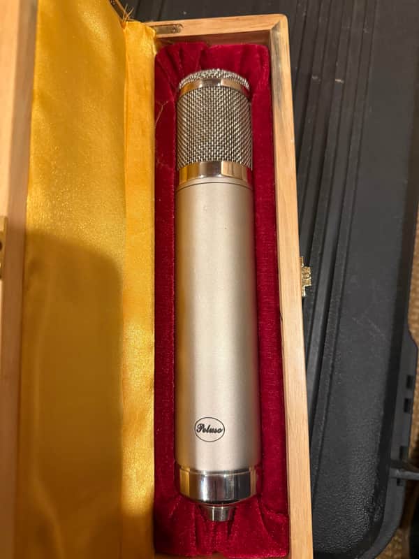 Peluso Microphones P-12 Multipattern Tube Condenser Microphone 2010s Nickel image 1