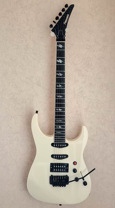 Fernandes Lightning Bolt Set Neck MIJ White image 1