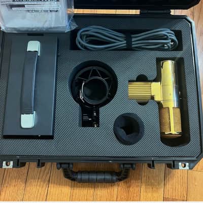 Warm Audio WA-8000 Large Diaphragm Multipattern Condenser Microphone 2023 - Present - Gold image 2