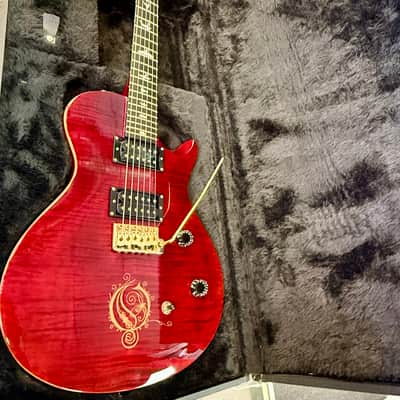 PRS SE Mikael Akerfeldt Electric, Black Cherry with Hardshell Case - Pre Owned image 2