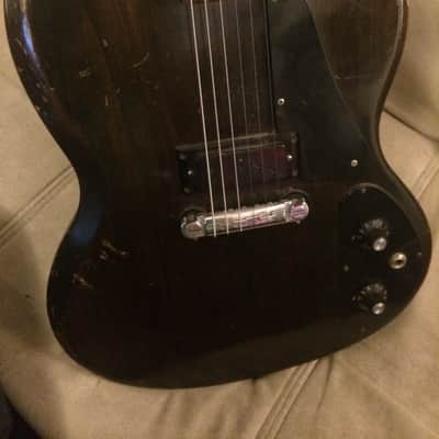 Vintage Gibson Sg-1 1971 1972 Walnut image 20