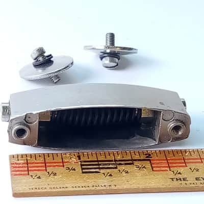Slingerland 1+ 40s Cigar Snare Drum Lug Nickel Vintage USA Streamline Radio King image 2