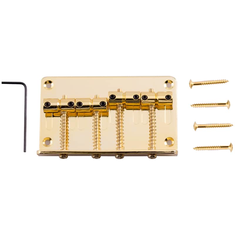 Seismic Audio SAGA18 Precision/Jazz-Bass Style Bass Guitar Bridge image 1
