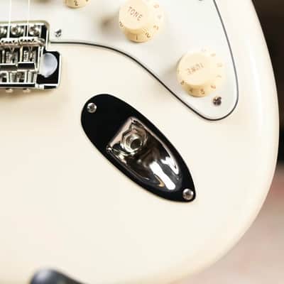 Fender Limited Edition American Vintage II '73 Stratocaster Electric Guitar, Maple Fingerboard - Olympic White with Hardshell Case image 11