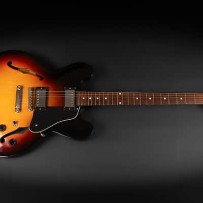 Immagine 2017 Gibson Memphis ES-335 Studio (4-Knob) - Ginger Burst | USA Semi-Hollow Torrefied Maple Fretboard ‘57 Classic Humbucker Bone Nut 3.55kg | CoA OHSC - 3