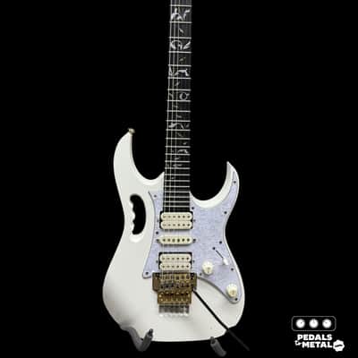 1998 Ibanez JEM7V-WH Steve Vai Signature with Ebony Fretboard - x14098 image 2