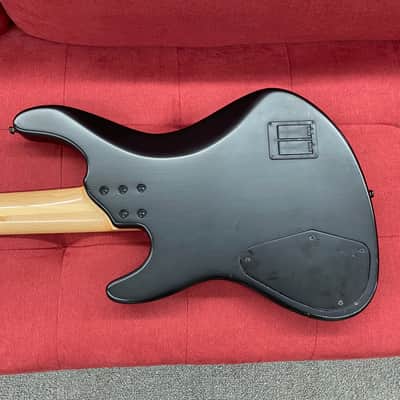 Matthieu Combe Alys-5 5-String Bass, Birdseye Maple Neck - Black w/ Agular Pickups image 13