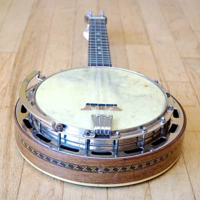 1920s Ludwig Wendell Hall Professional Banjo Ukulele, Vintage Banjolele w/ ohsc image 9